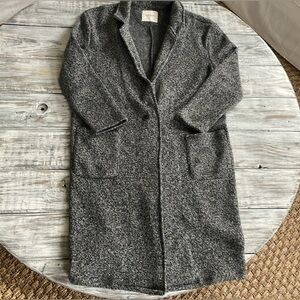 EUC Lucky Brand Knit Coat - Sz Lg